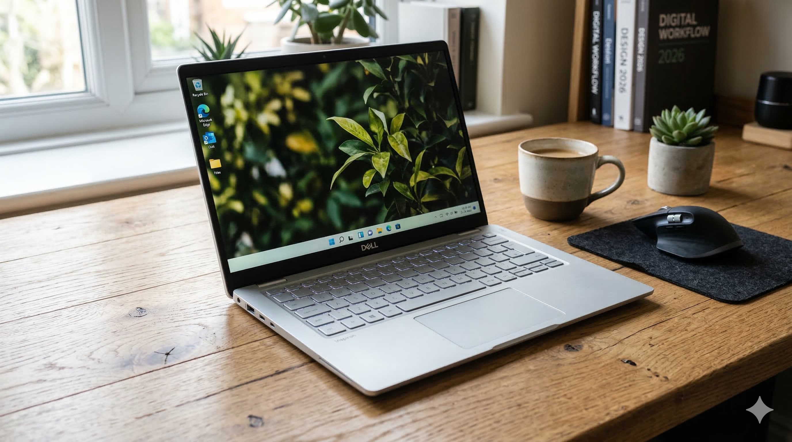 Dell Inspiron 14 2026 với thiết kế mỏng nhẹ và sang trọng