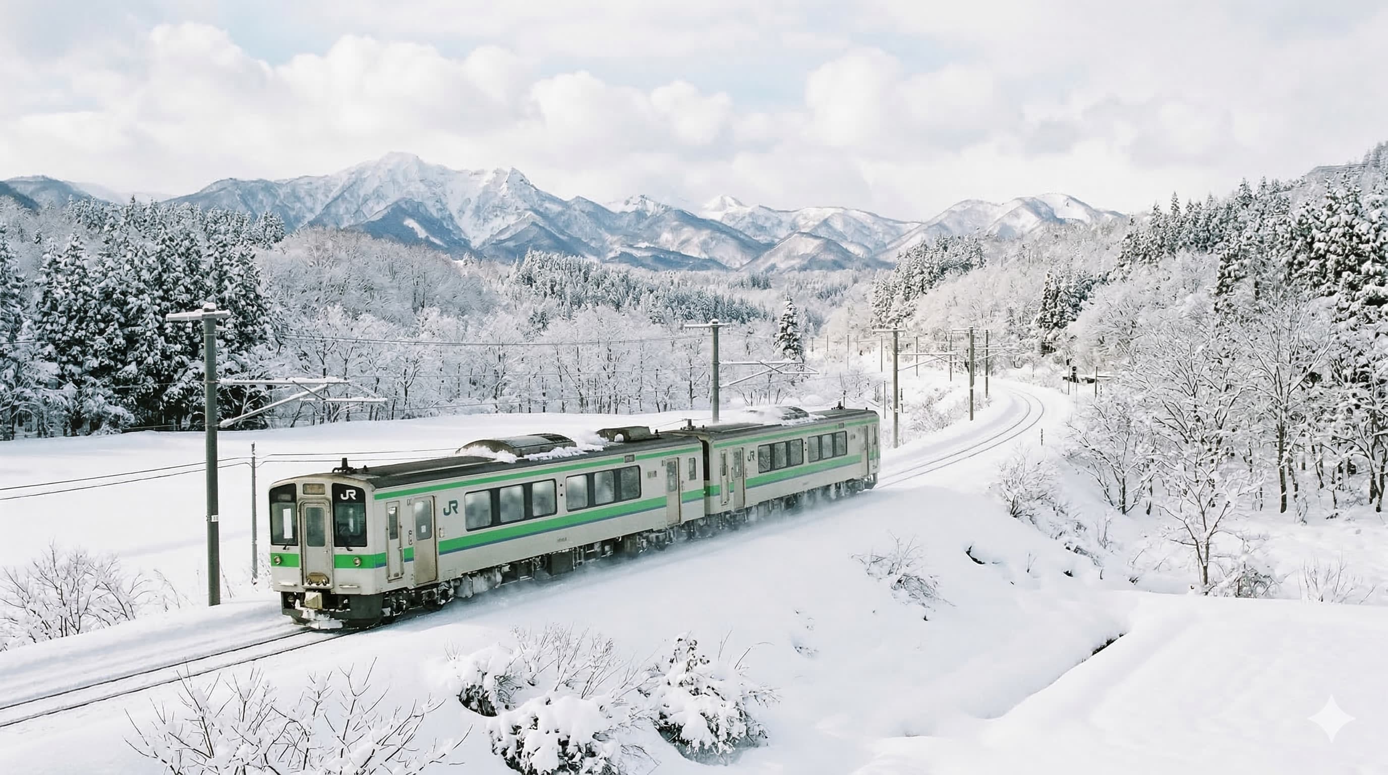 Tàu JR là phương tiện di chuyển tiện lợi tại Hokkaido