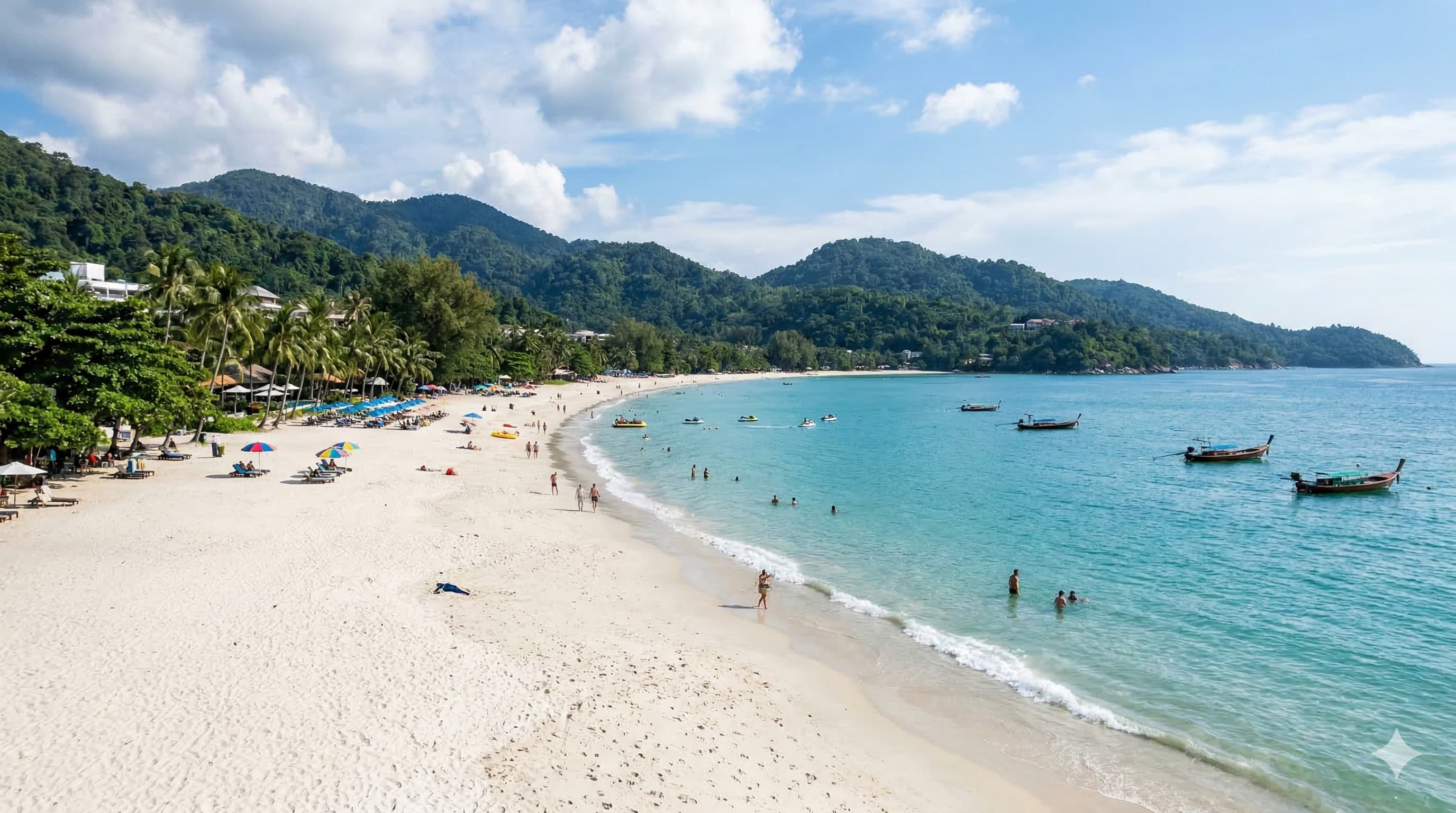 Bãi biển Batu Ferringhi đẹp mộng mơ tại Penang