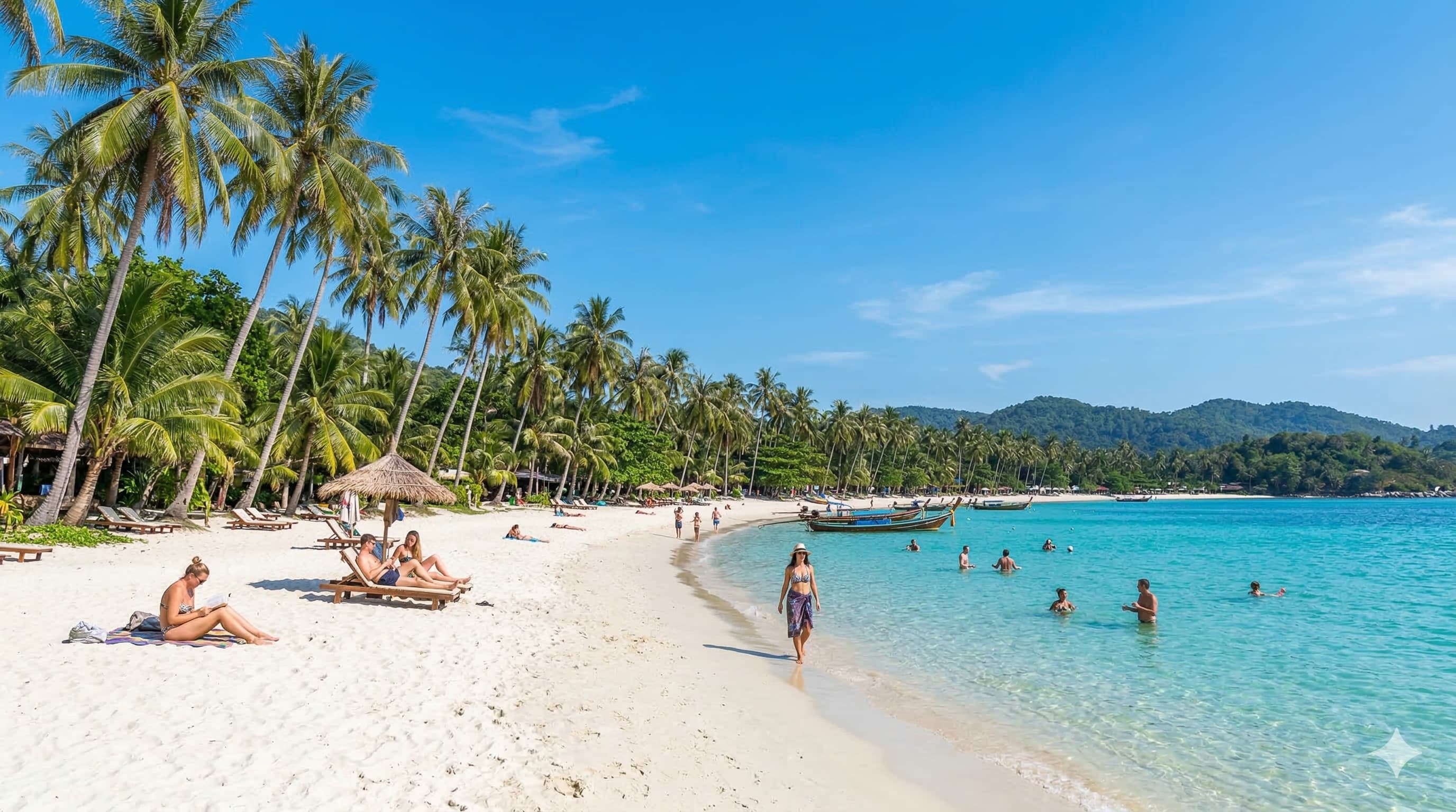 Bãi biển Koh Samui tuyệt đẹp vào mùa khô