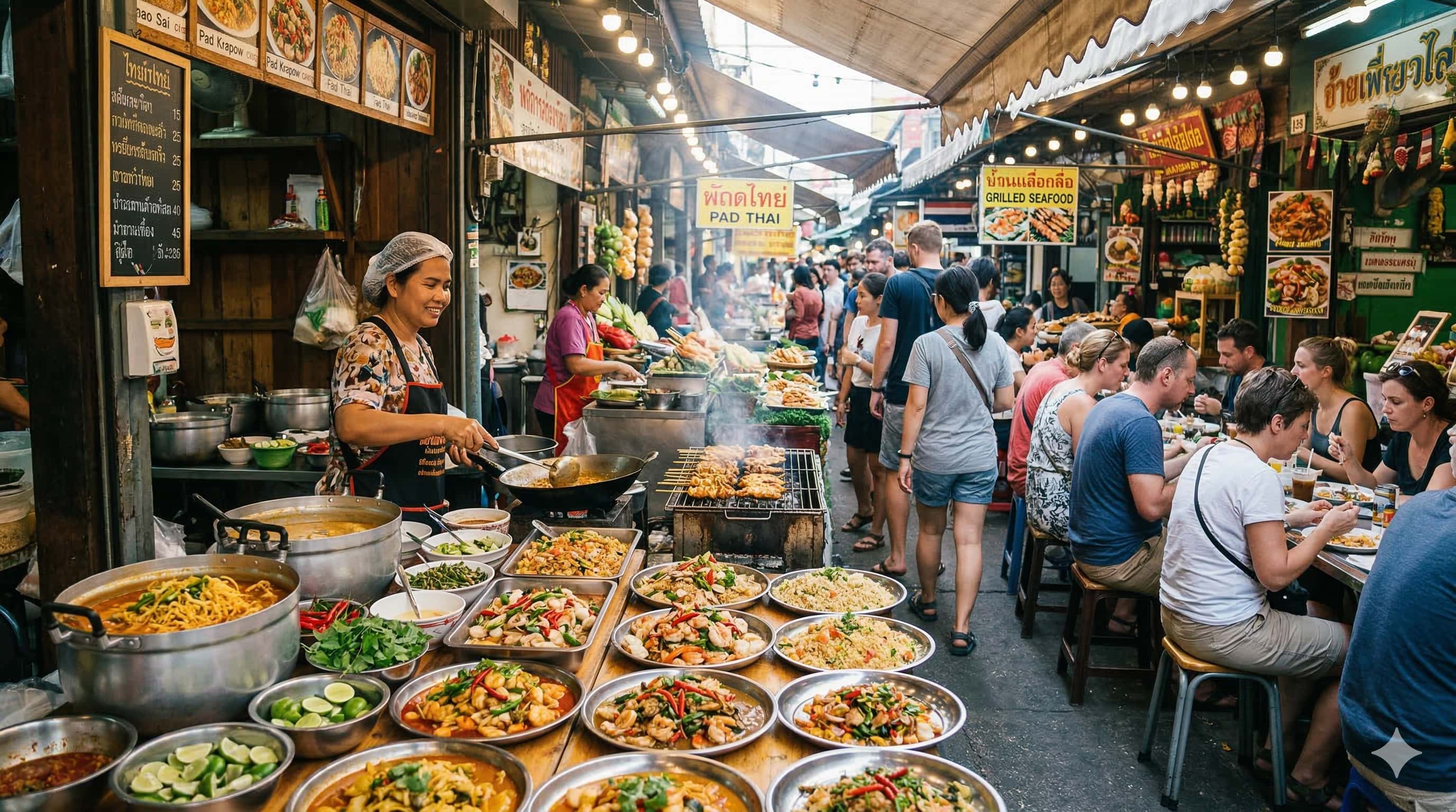 Các món ăn đường phố Thái Lan hấp dẫn