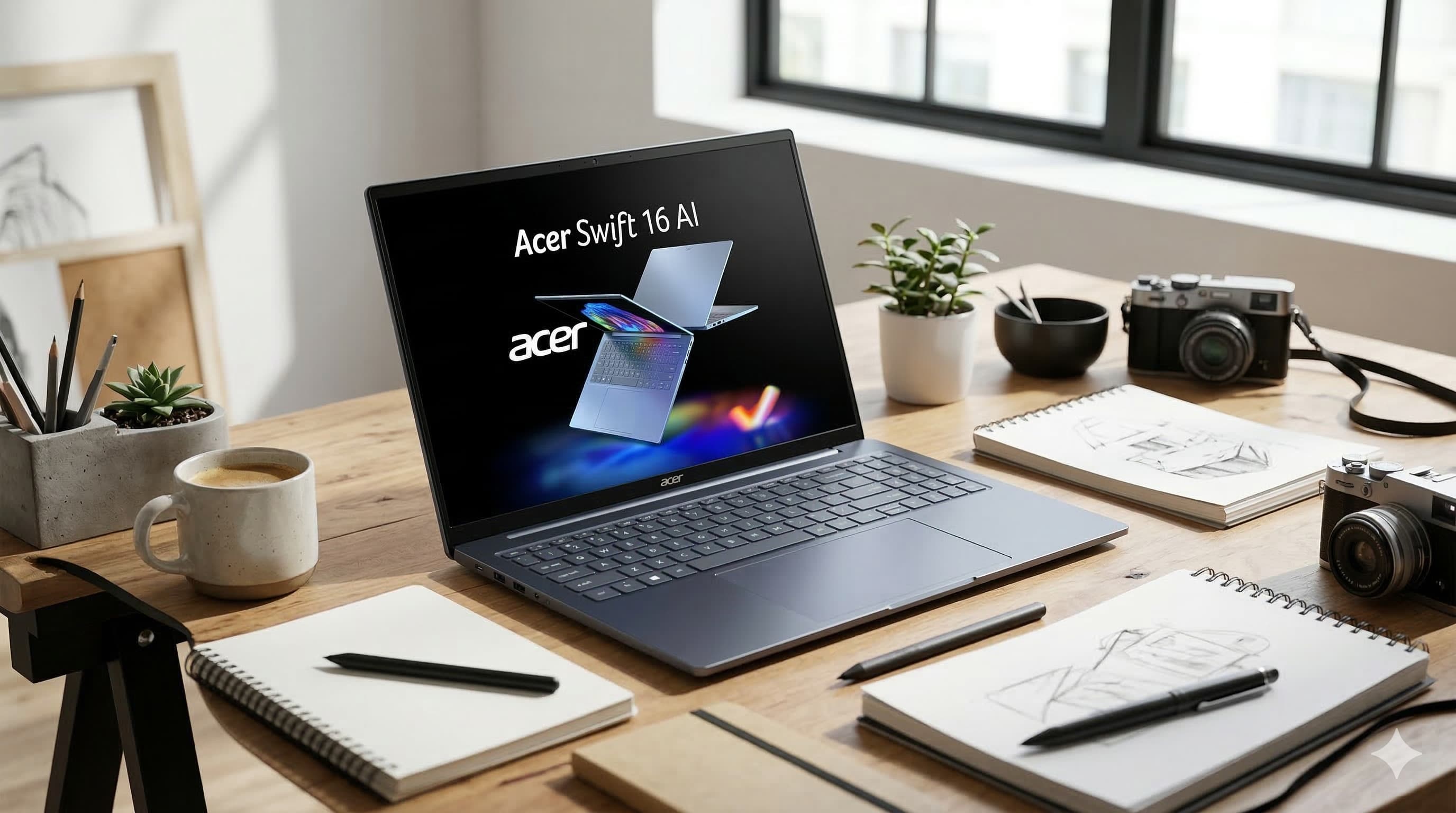 Acer Swift 3 2026 với thiết kế hiện đại và nhẹ nhàng