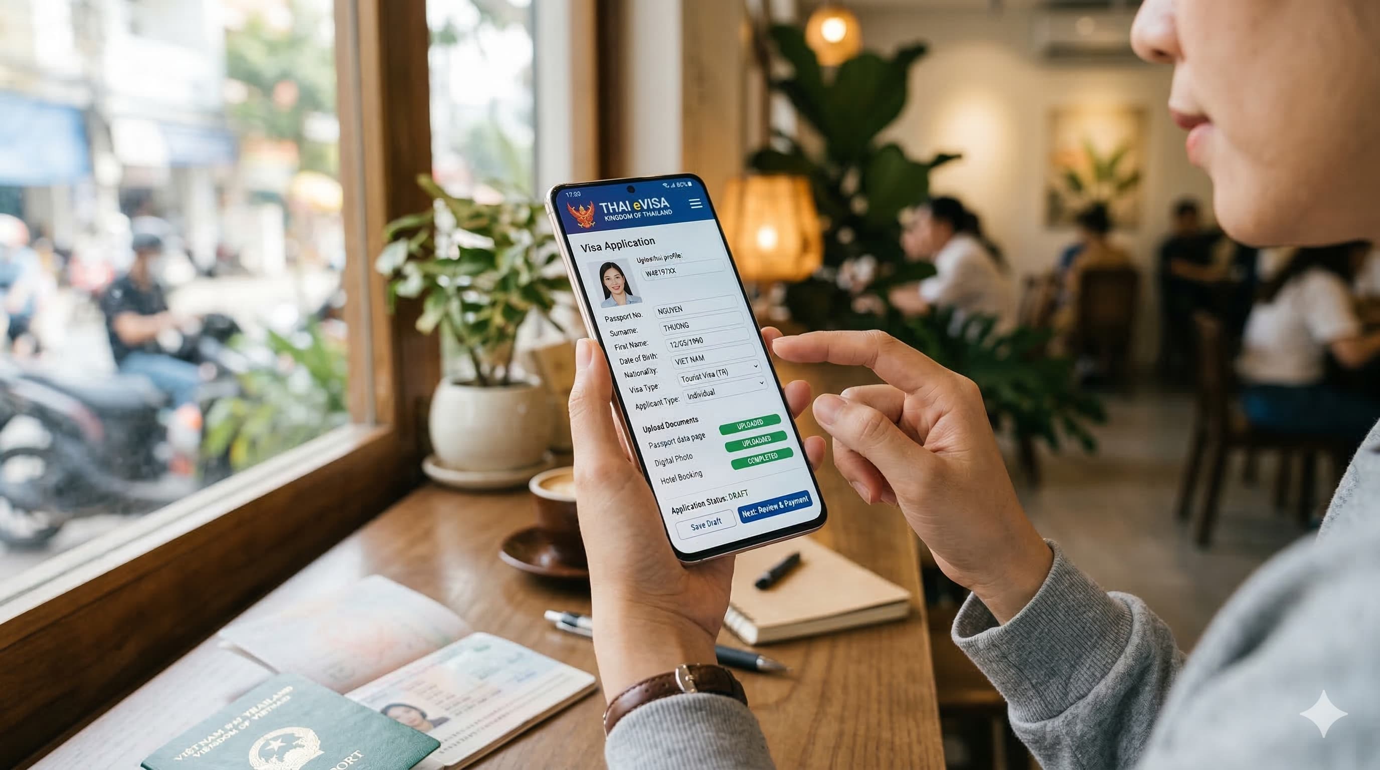 Đăng ký visa Thái Lan dễ dàng qua hệ thống eVisa
