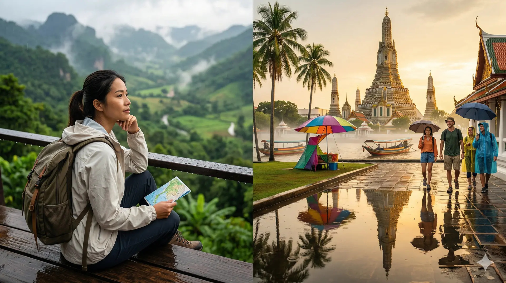 Du lịch Thái Lan mùa mưa Có nên đi không Những điểm vẫn đẹp