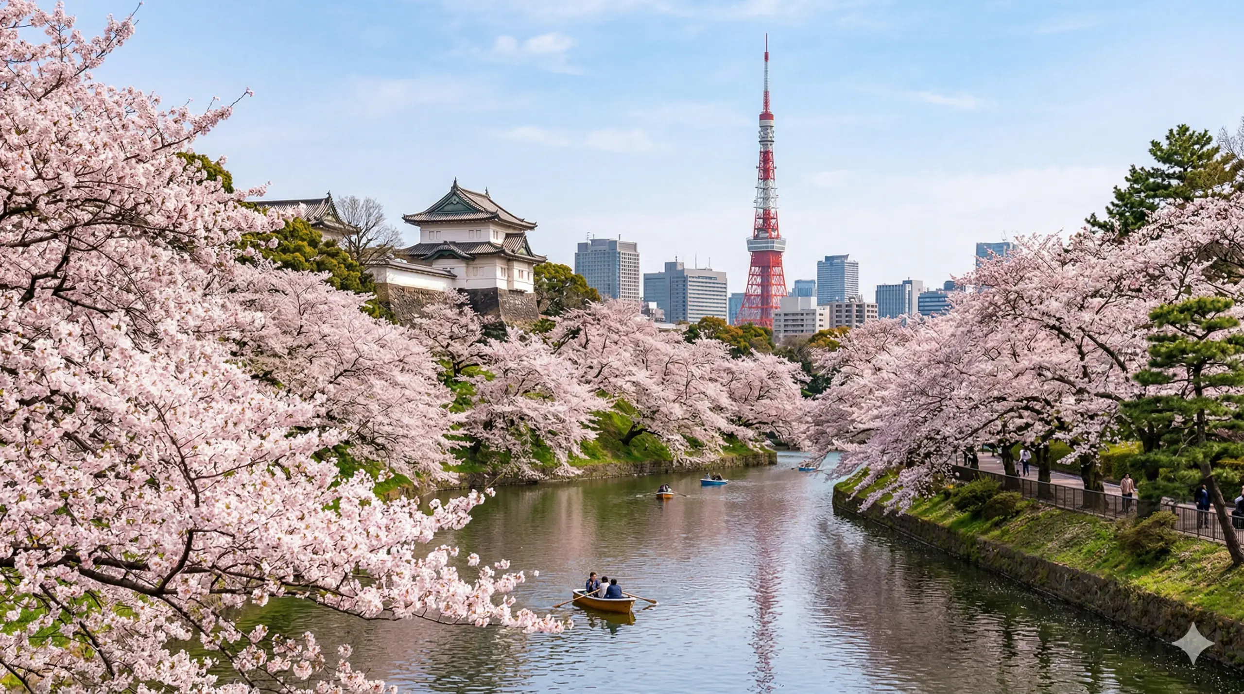 Hoa anh đào nở rộ tại Tokyo, Nhật Bản