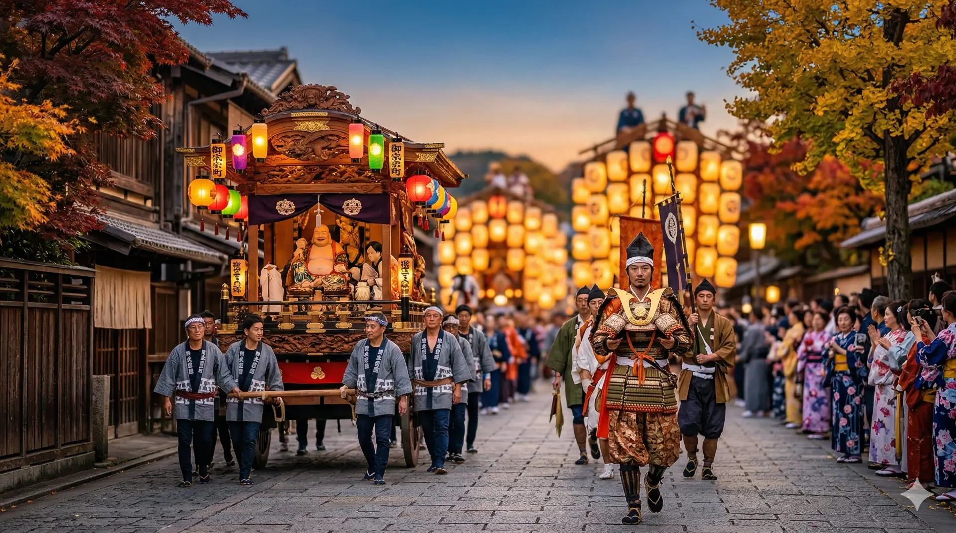 Jidai Matsuri & Takayama Matsuri Lịch + kinh nghiệm xem lễ hội mùa thu Nhật Bản