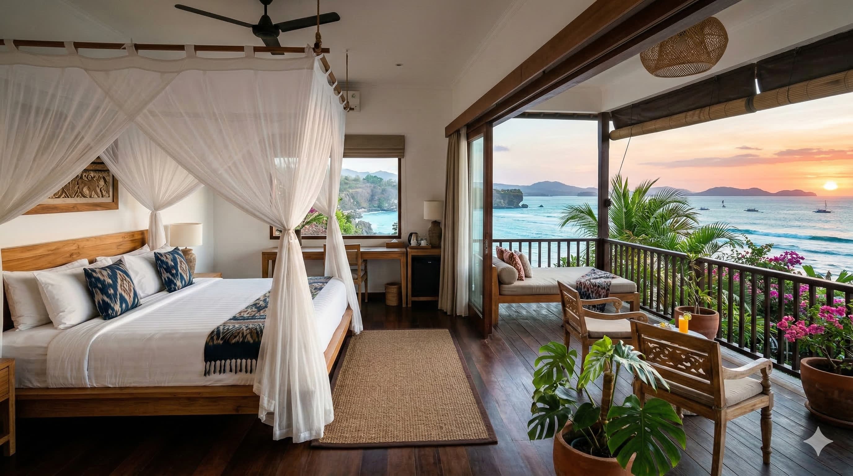Khách sạn view biển ở Bali