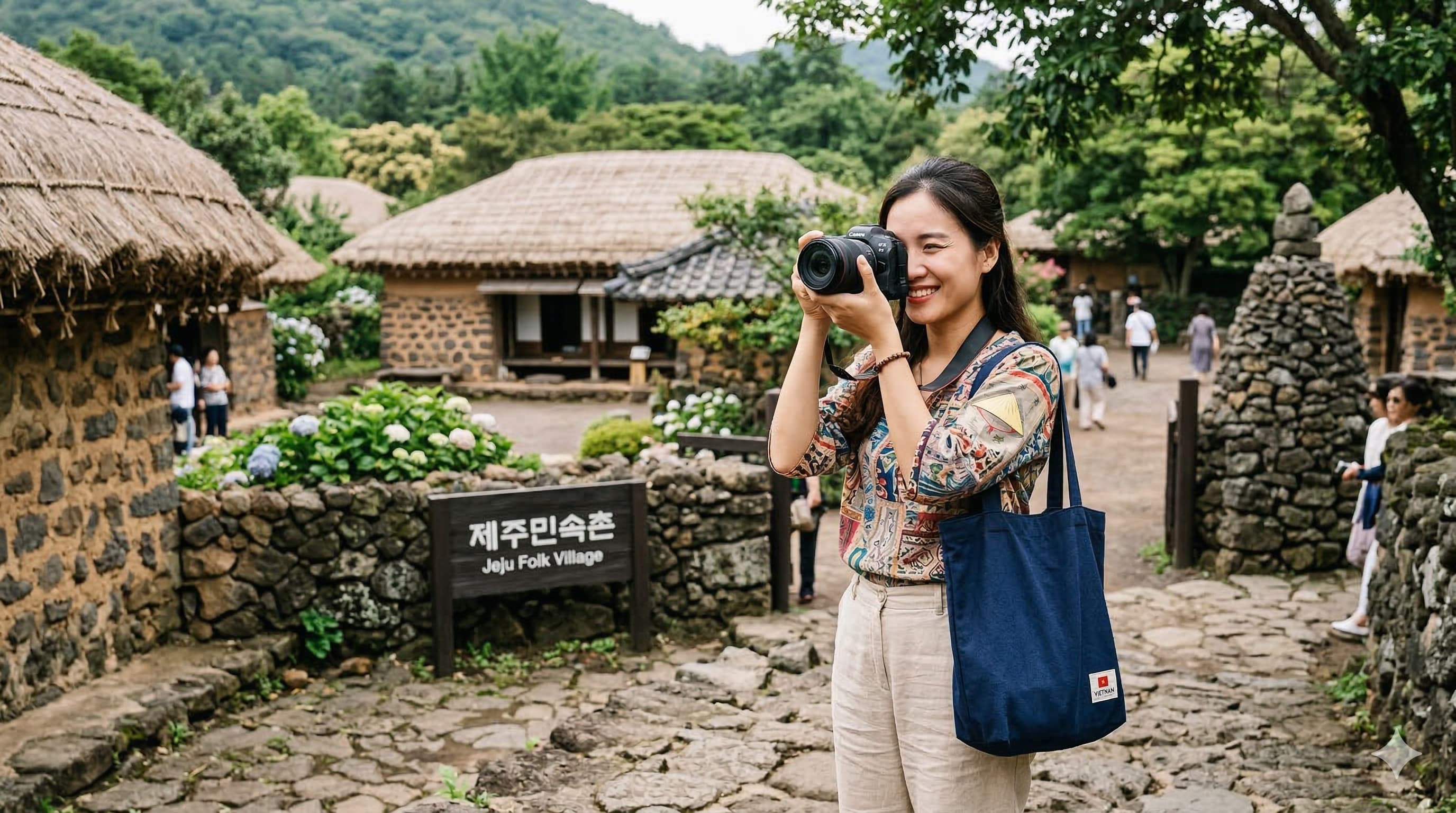 Khám phá văn hóa tại Jeju Folk Village