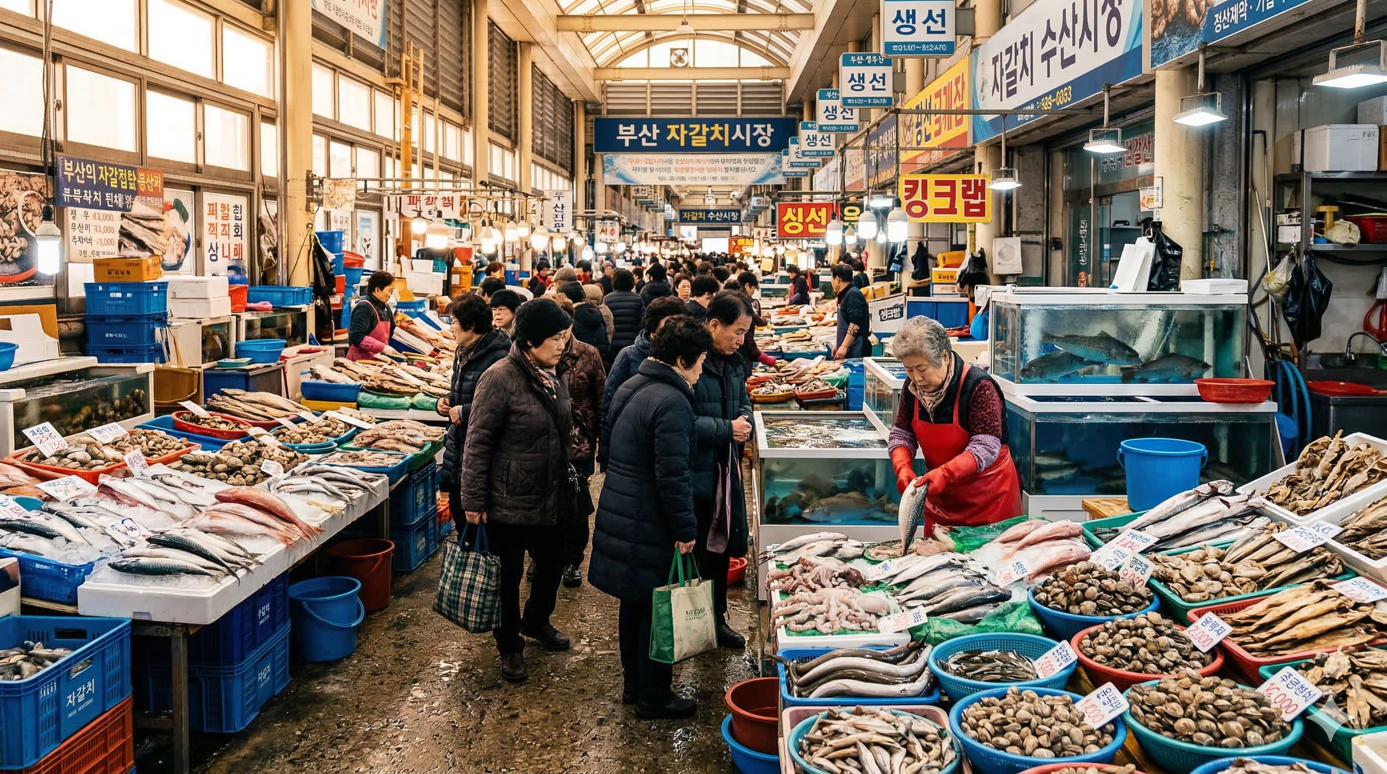 Làng văn hóa Gamcheon với những bức tường đầy màu sắc