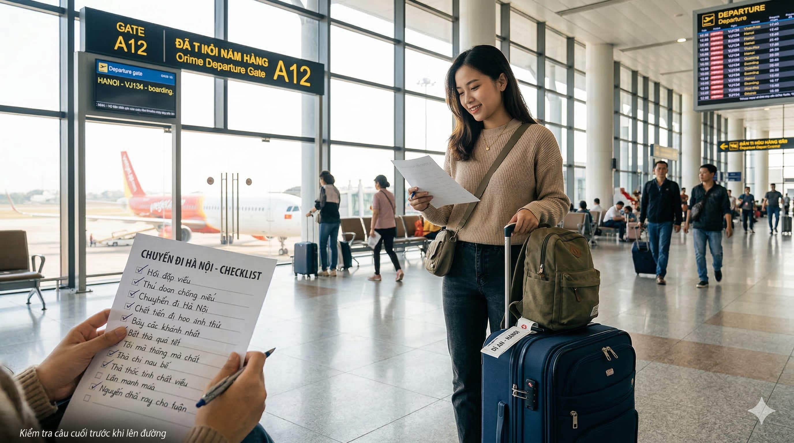 Kiểm tra câu cuối trước khi lên đường