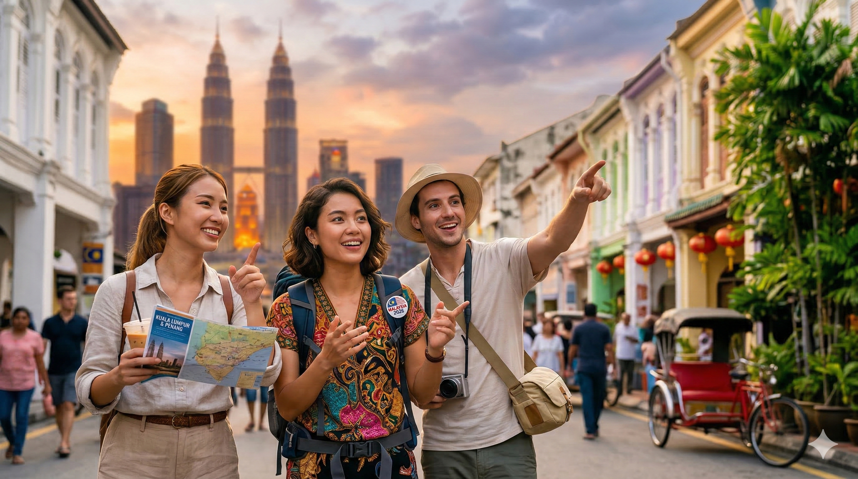 lịch trình độc đáo tại Kuala Lumpur và Penang