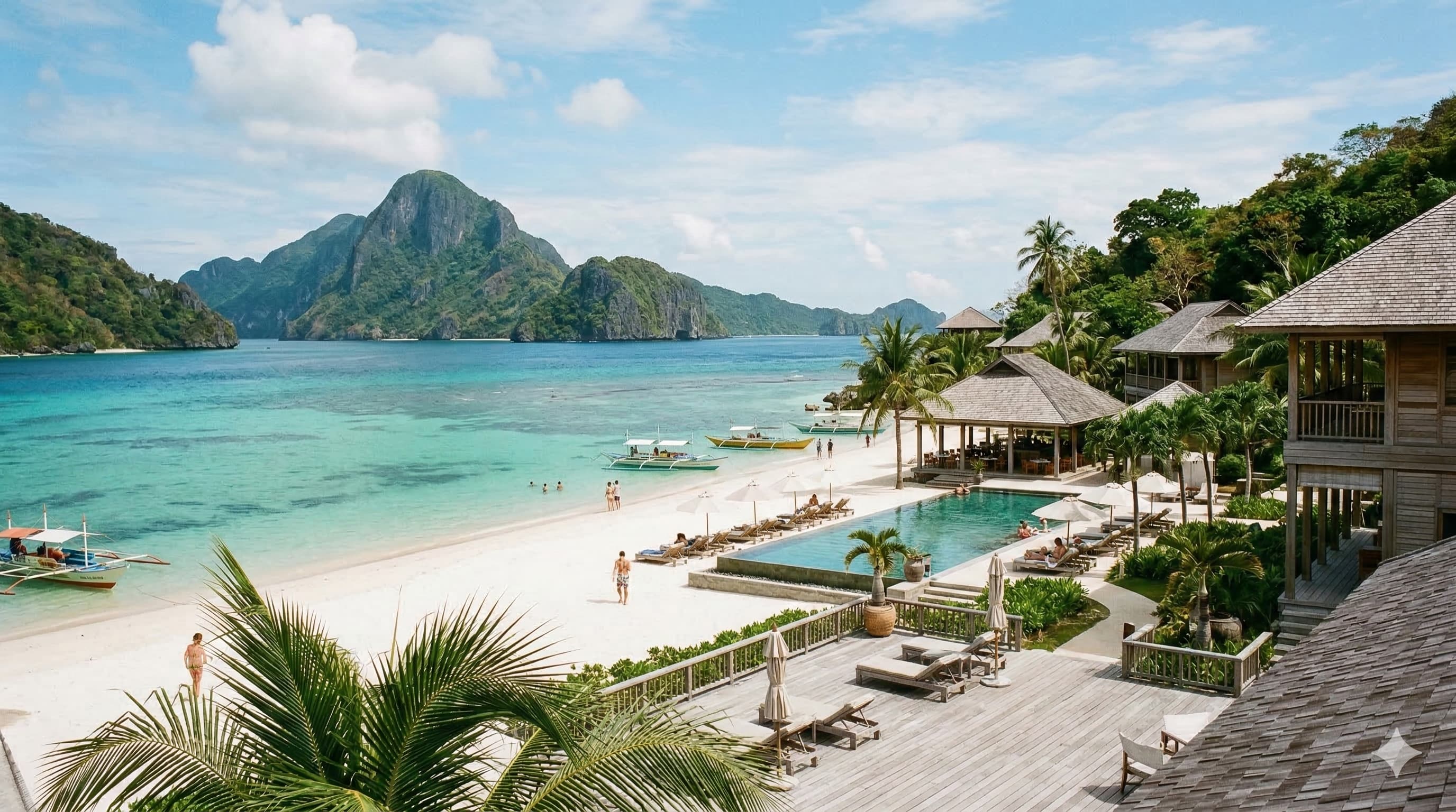 Lưu trú tại các resort sang trọng ở El Nido