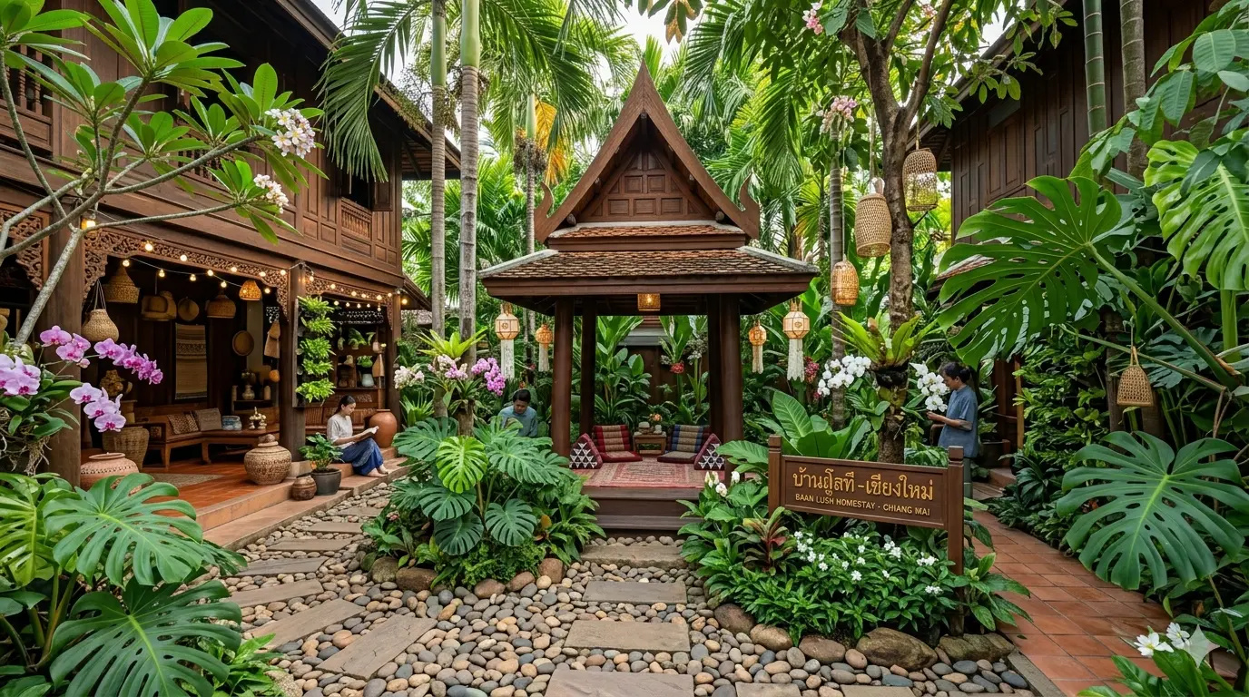 Một homestay ấm cúng tại Chiang Mai