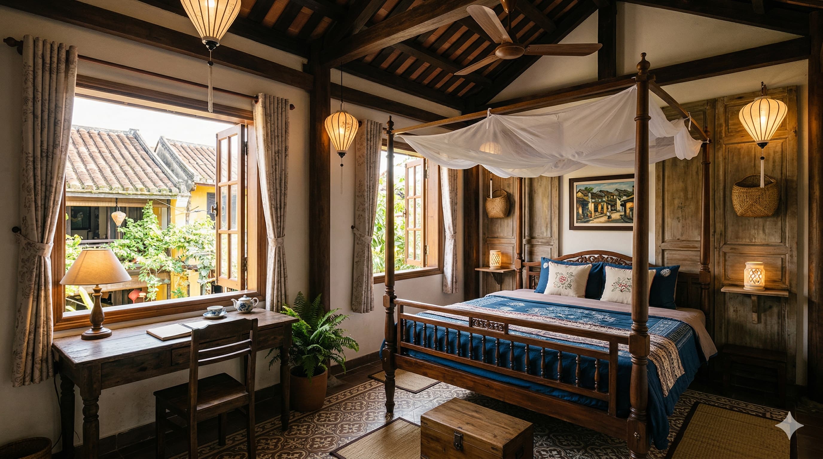 Phòng nghỉ tại Tribee Bana Hostel
