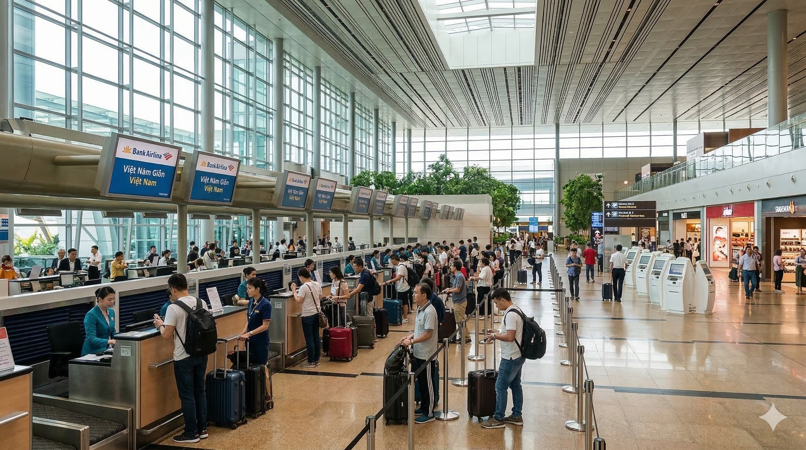 Sân bay Changi - một trong những sân bay tốt nhất thế giới