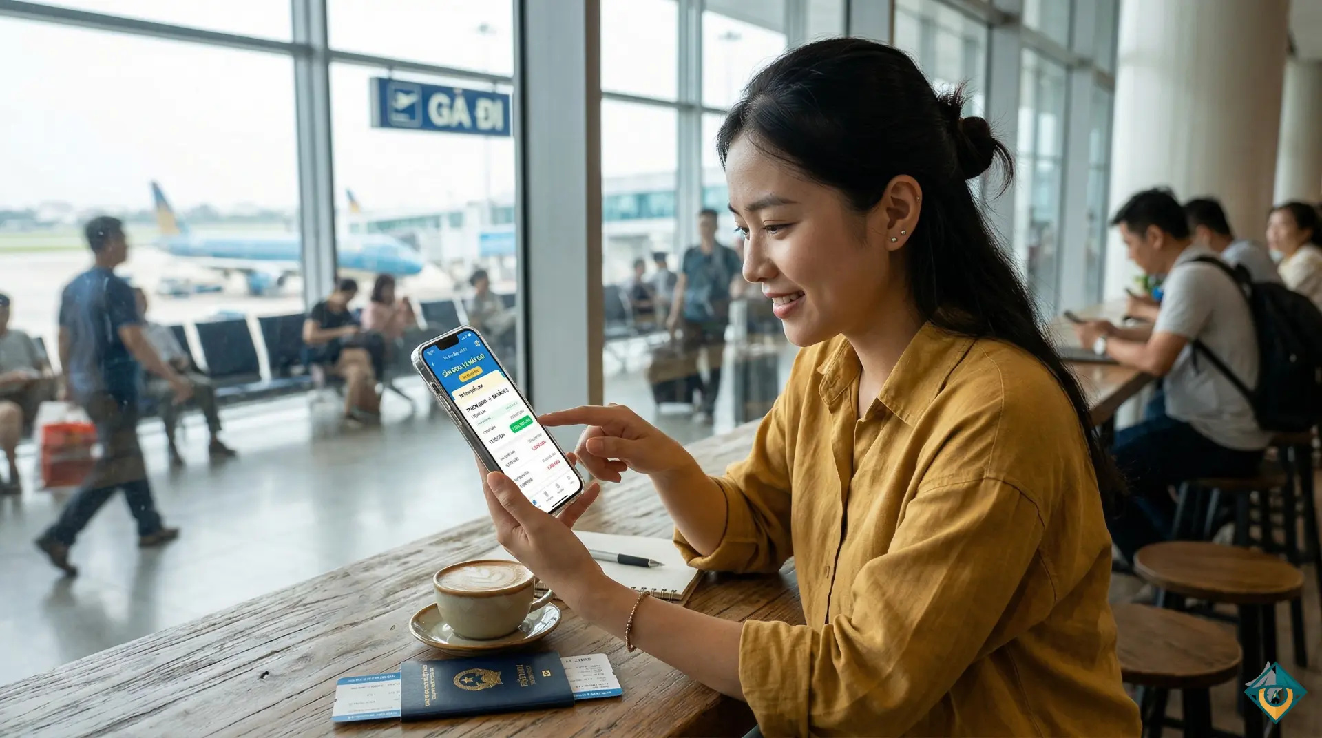 Sử dụng ứng dụng để săn deal vé máy bay