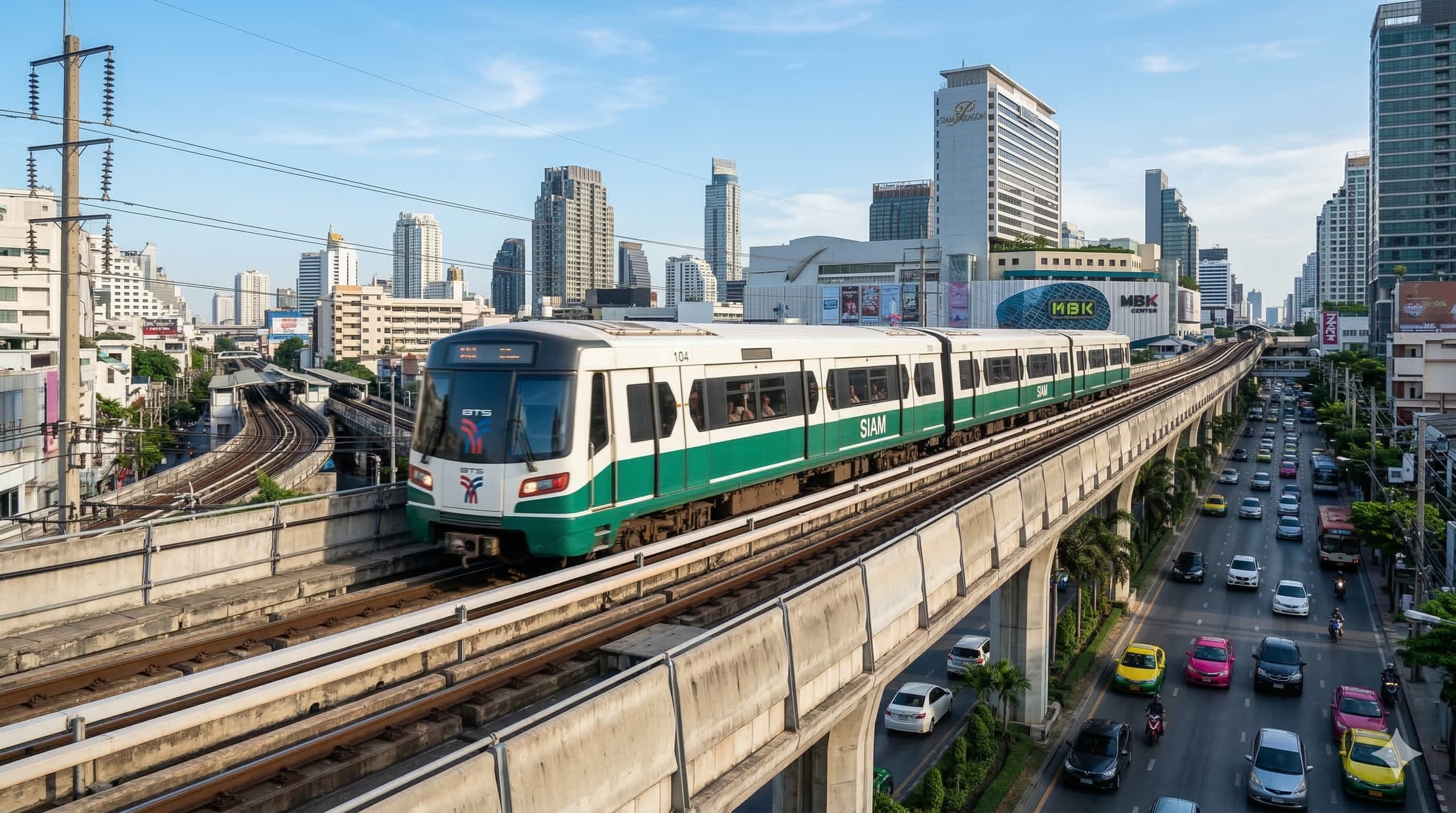 Tàu điện ngầm BTS ở Bangkok, Thái Lan