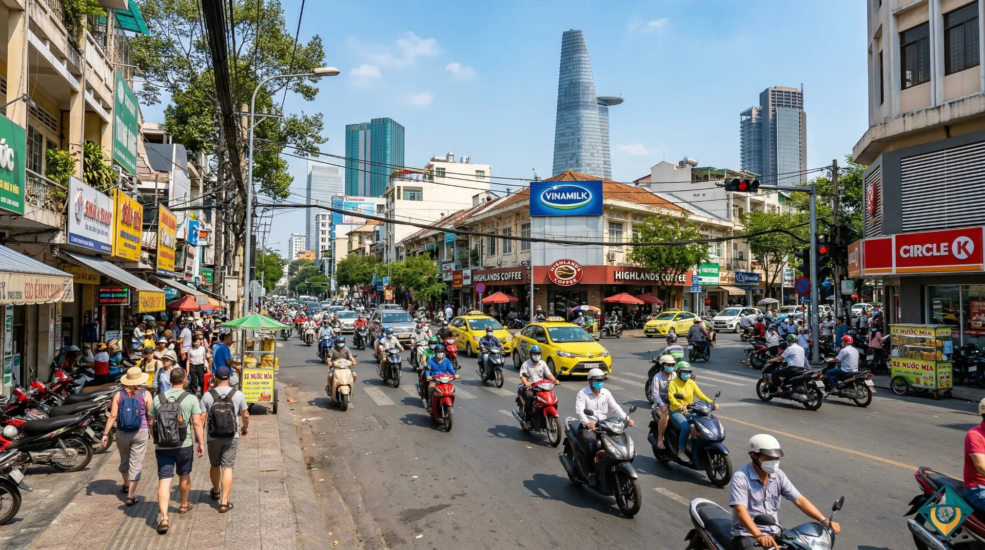 Thành phố Hồ Chí Minh vào mùa khô, sôi động và đầy năng lượng
