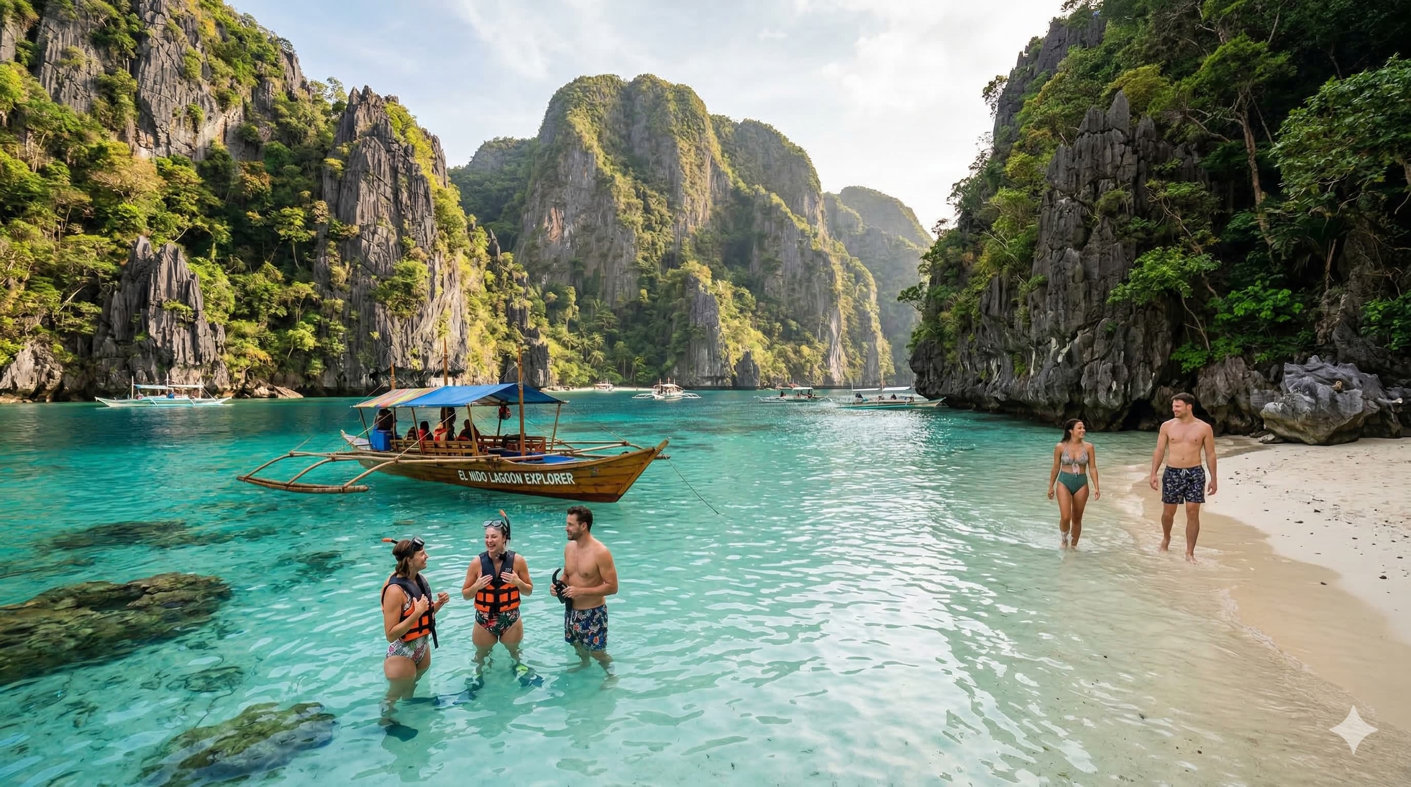 Trải nghiệm tour đảo tại El Nido