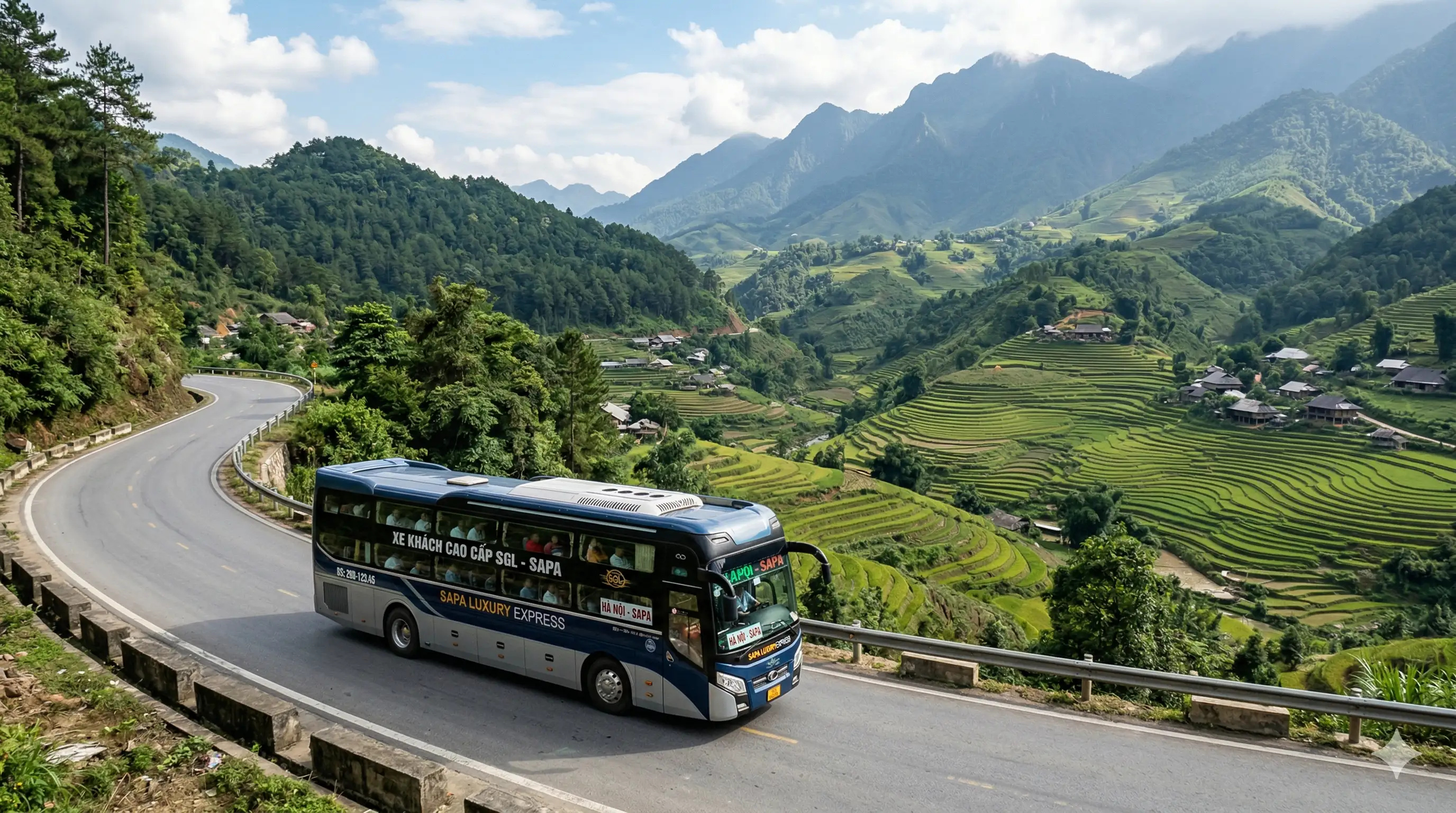 Xe khách cao cấp đi Sapa